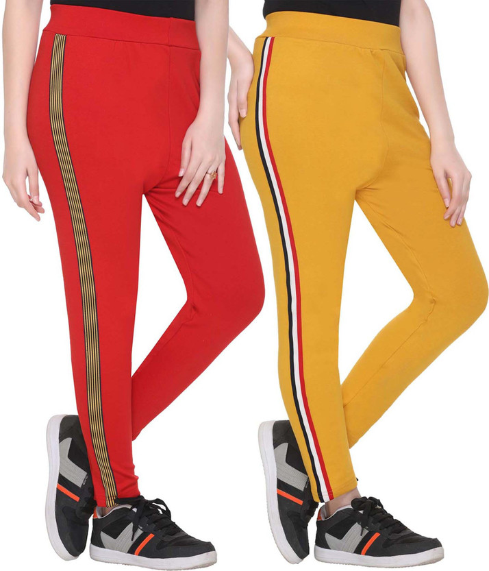 SHAUN Solid Women Multicolor Track 