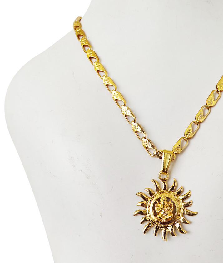 Gold-plated Alloy Pendant Online at Best