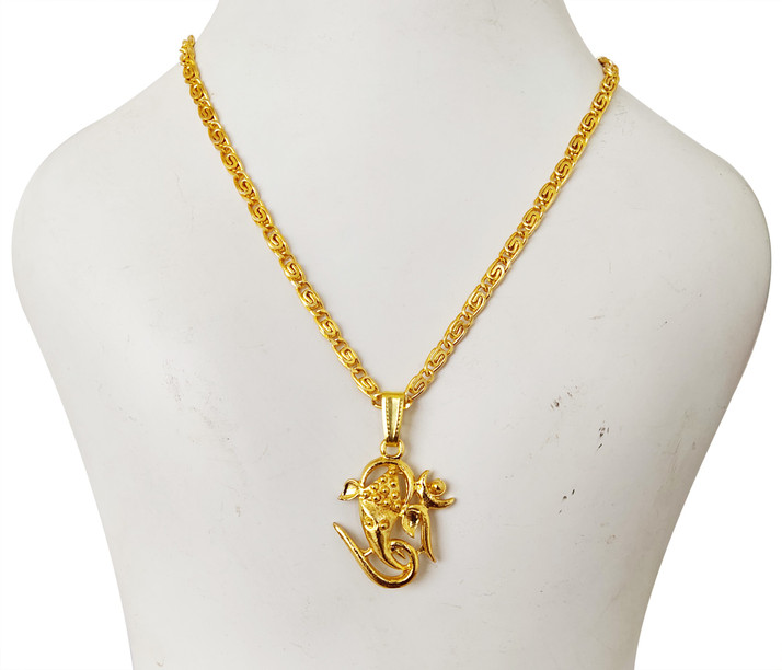 Gold-plated Alloy, Brass Pendant Price 