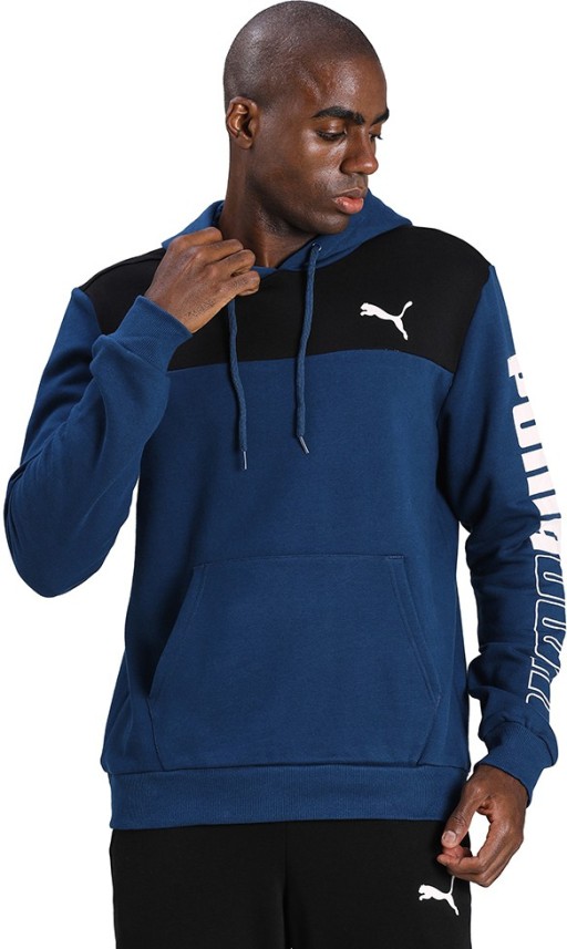 puma full sleeve printed men sweatshirt