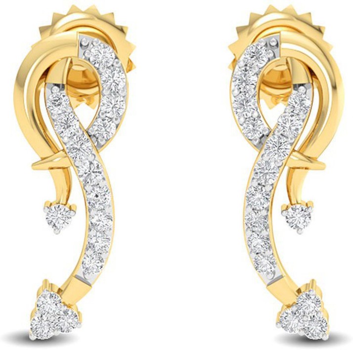 kisna diamond earrings