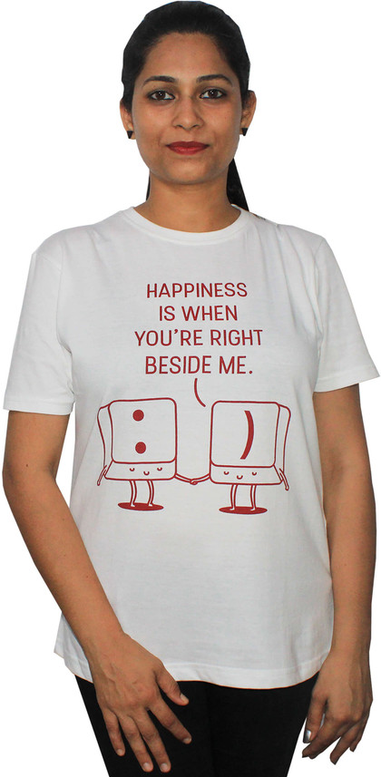Meraki Tees Graphic Print Women Round 
