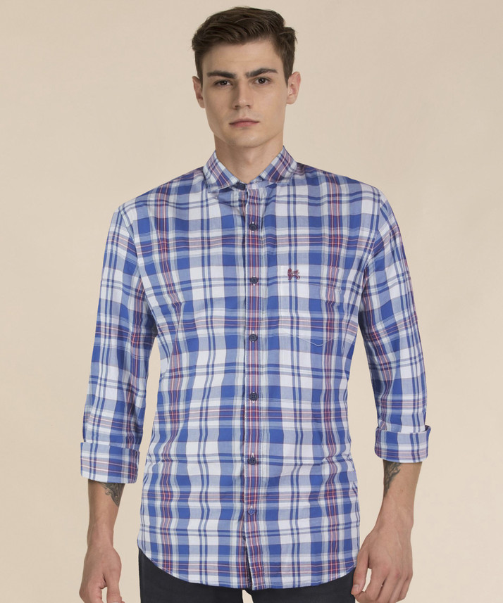 Men Checkered Casual Multicolor Shirt 