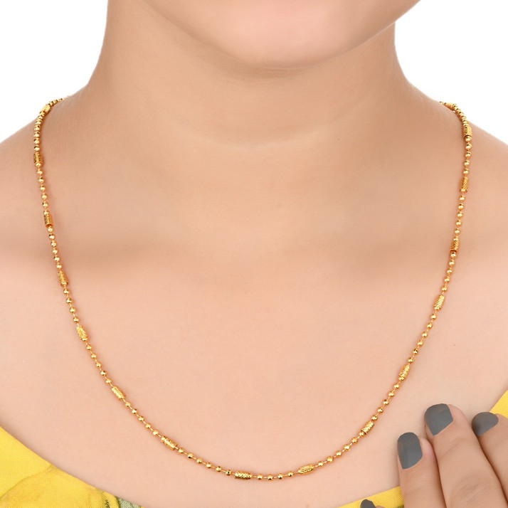 AanyaCentric Matar Mala Fashion Neck 
