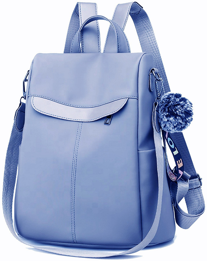 womens blue backpack