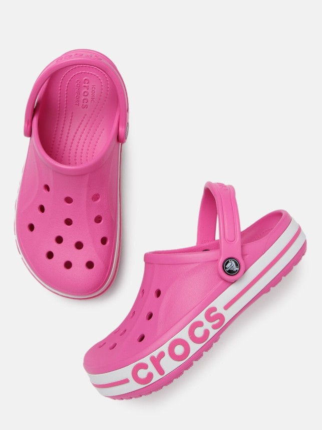 crocs pink men