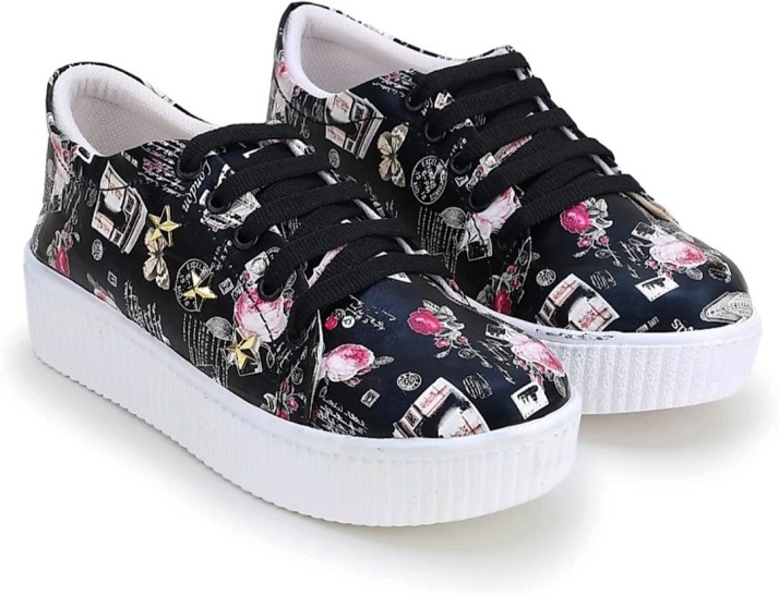 printed shoes for girl