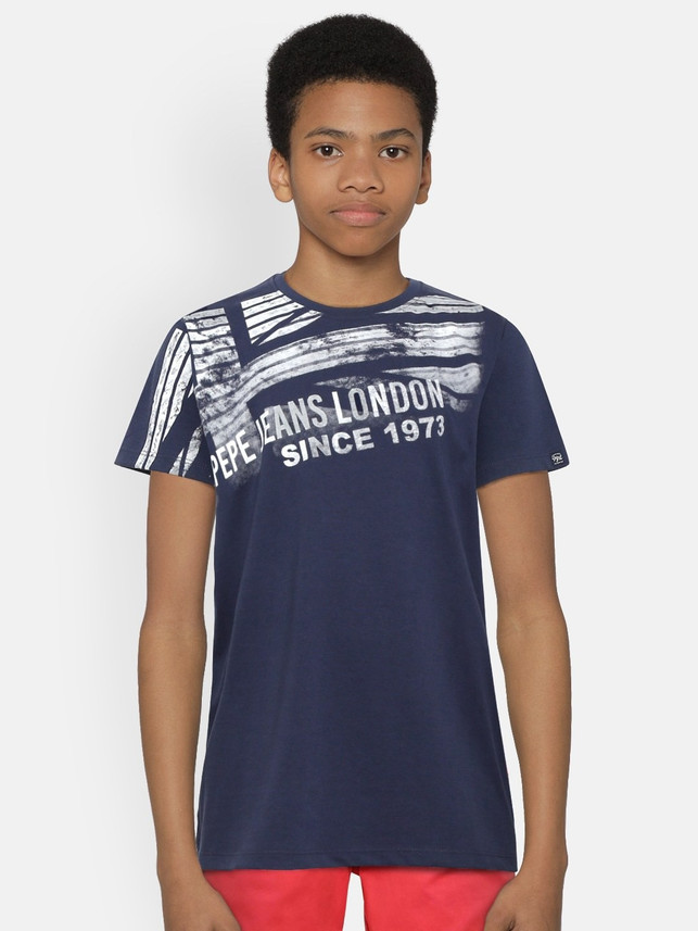 Pepe Jeans Boys Solid Pure Cotton 