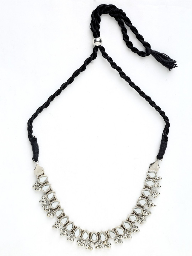 Buy NEUDIS Silver Plated Alloy Necklace 