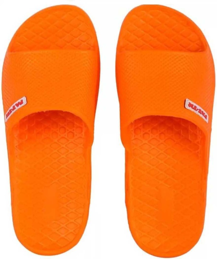 orange flip flops mens