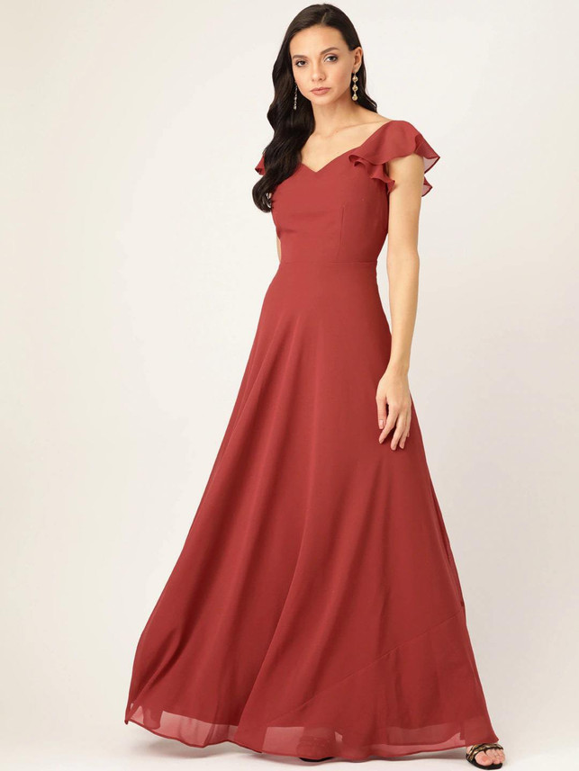 20Dresses Women Fit and Flare Red Dress 
