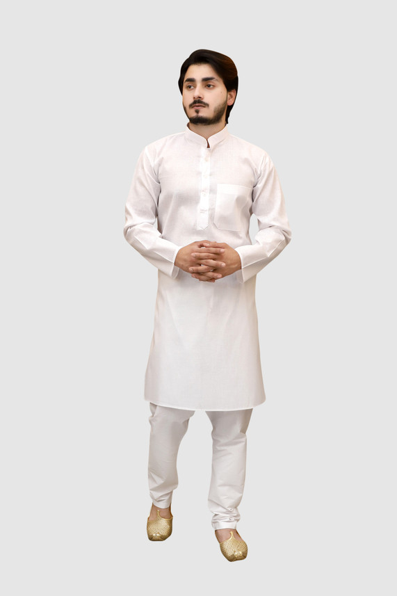 AS ENTERPRISES Men Kurta and Pyjama Set 