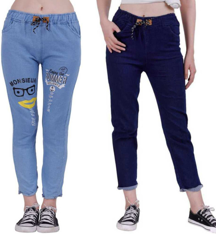 Buy Style69 Jogger Fit Women Dark Blue 