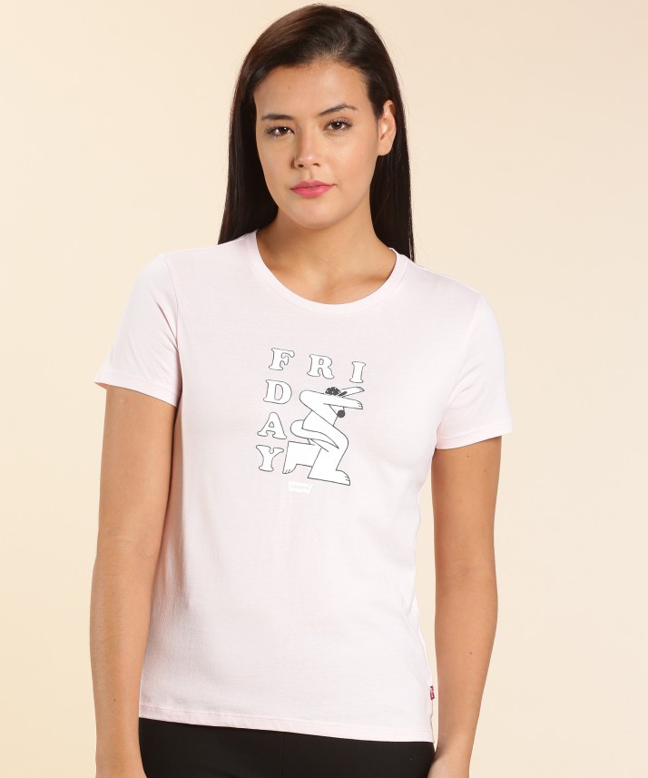 levis women t shirt flipkart