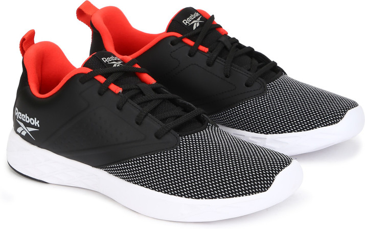 reebok black runners
