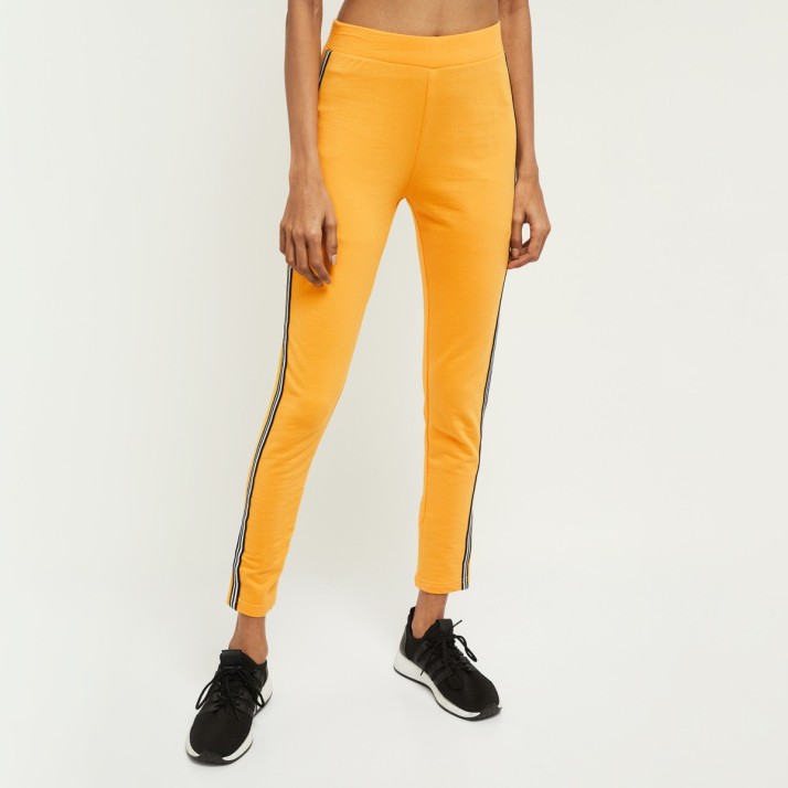 max solid women's track pants