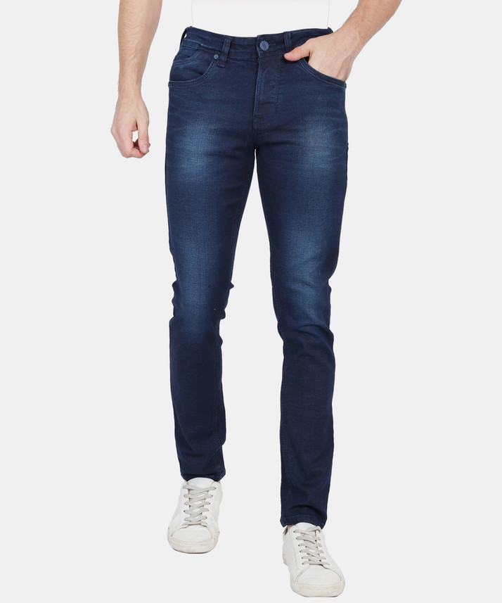 LAWMAN Skinny Men Dark Blue Jeans - Buy 