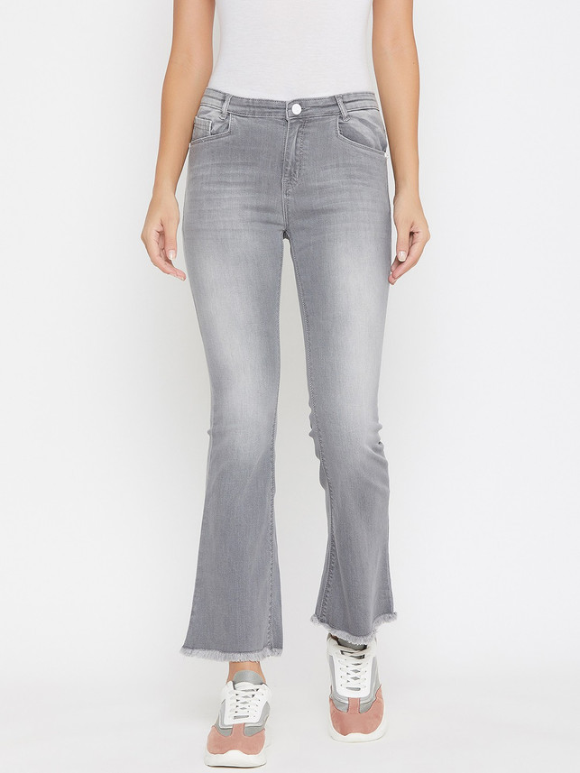 CRIMSOUNE CLUB Skinny Women Grey Jeans 