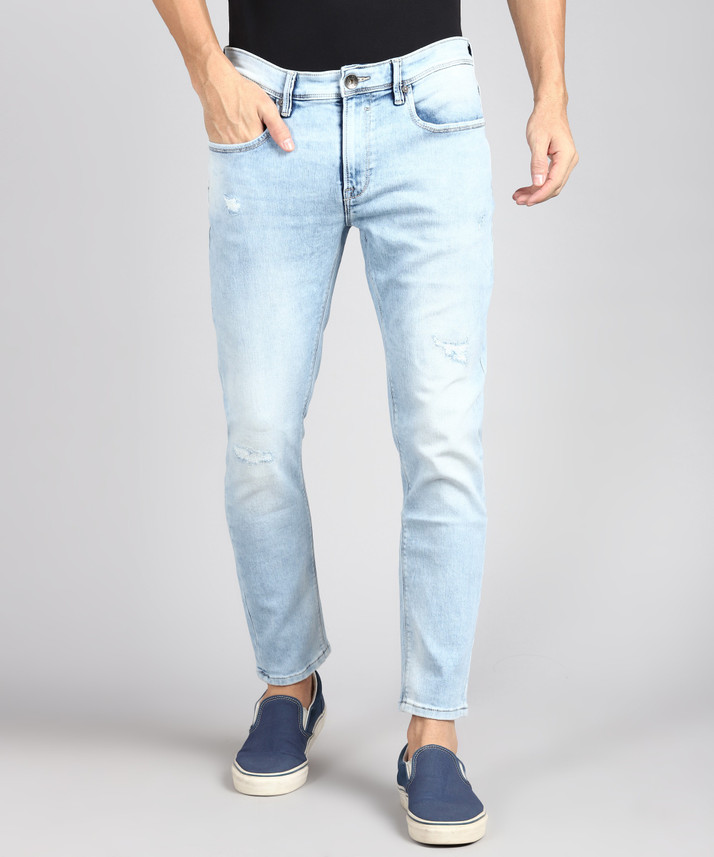 Pepe Jeans Skinny Men Light Blue Jeans 