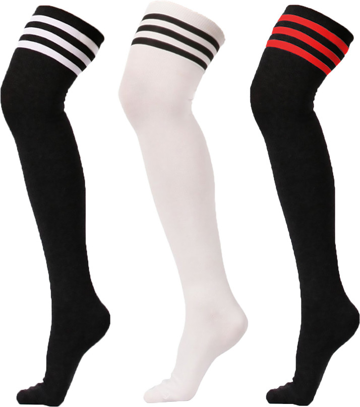 Xs and Os Women Striped Thigh, Over the 