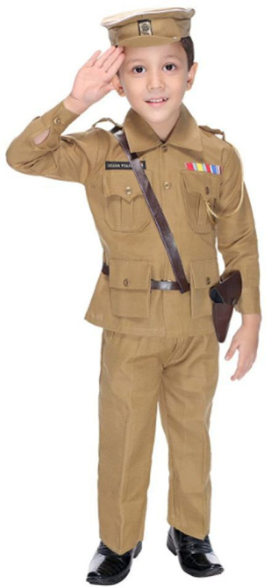 Buy vidyanjali POLICE Kids Costume Wear 