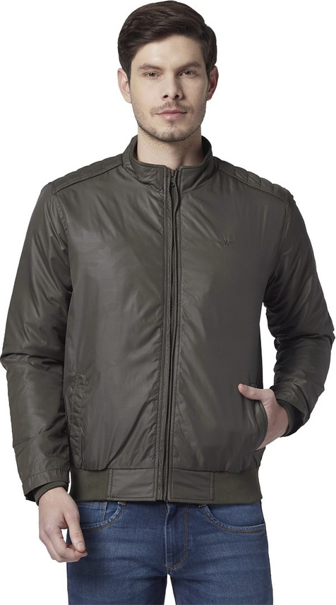 Sleeve Solid Men Jacket 