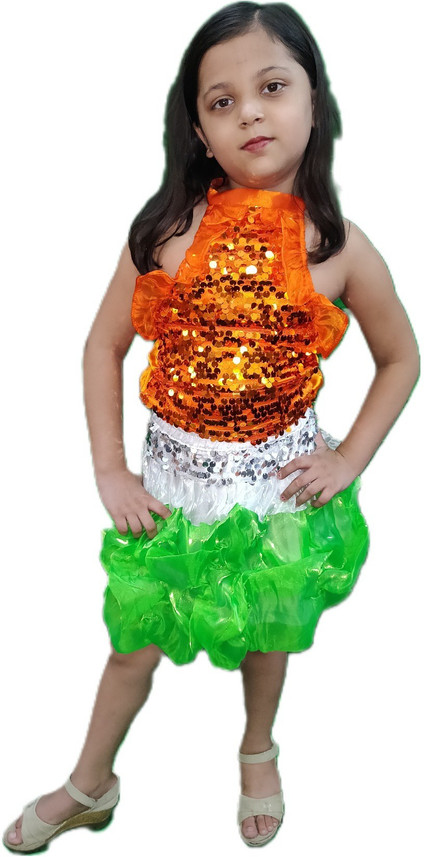 tiranga dress for baby girl