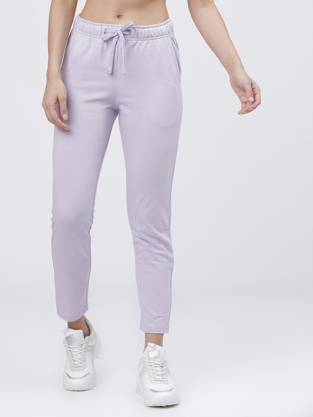 Tokyo Talkies Solid Women Purple Track 