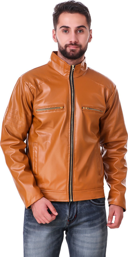 Full Sleeve Solid Men Jacket 