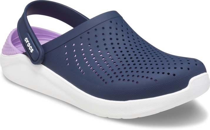 crocs men navy sandals