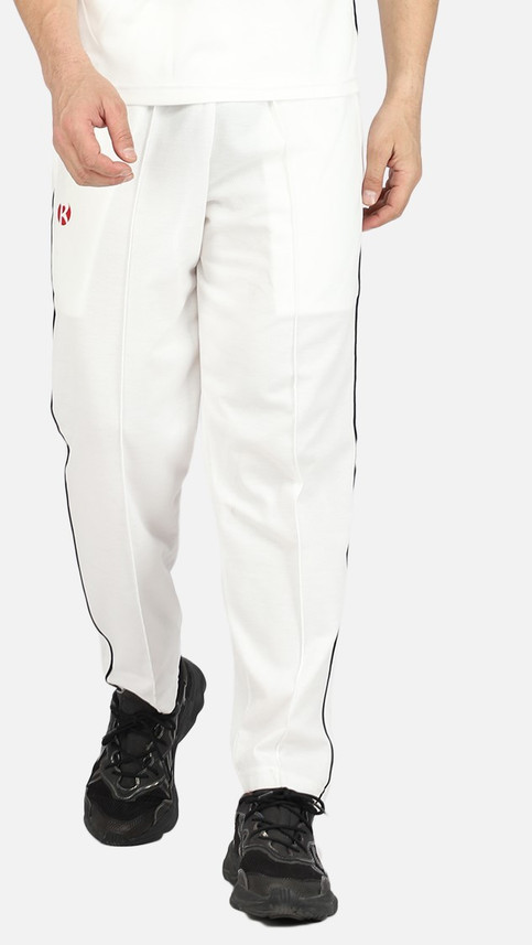Rohan Sports Solid Men White Track 