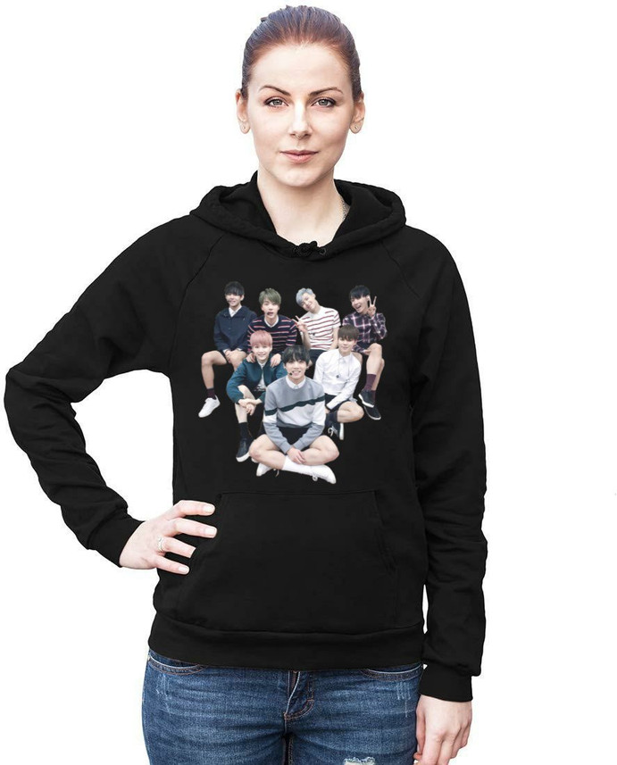 Full Sleeve Printed Women Sweatshirt 