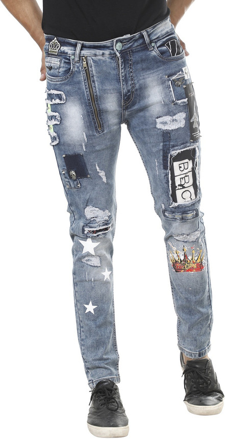 white apple jns Regular Men Blue Jeans 