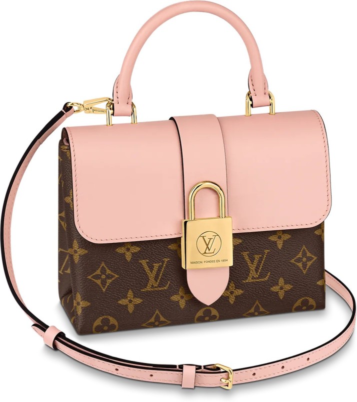 lv monogram pink