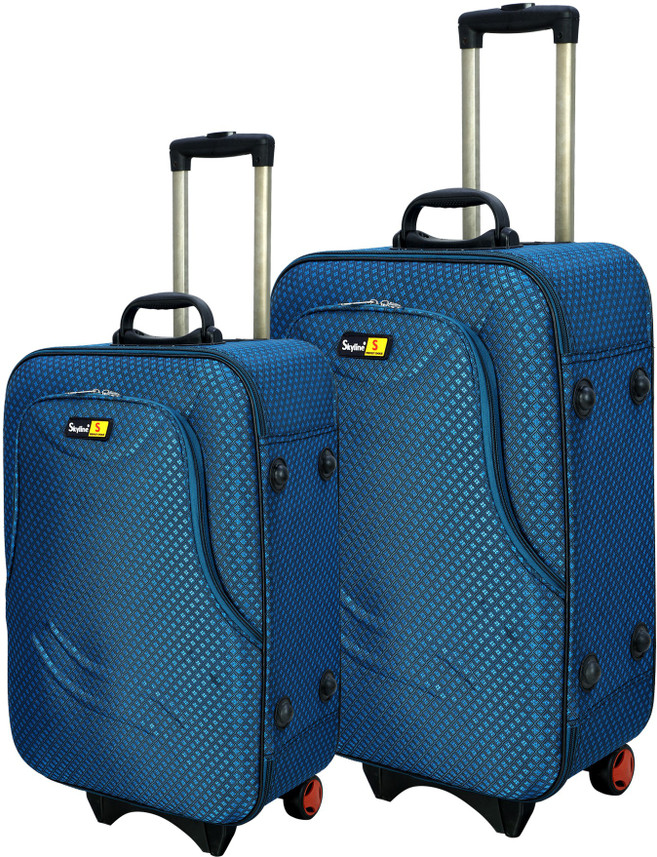 SKYLINE 22-26Inch Pack Of 2 Trolley Bag 