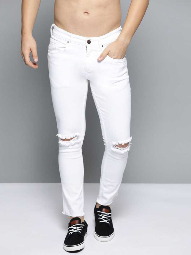 COMFIT Slim Men White Jeans - Buy 