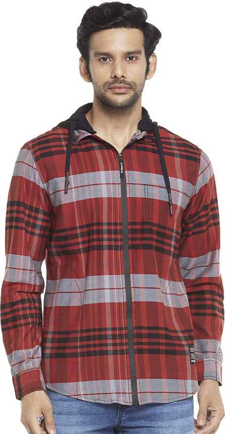 SF Jeans by Pantaloons Men Checkered 