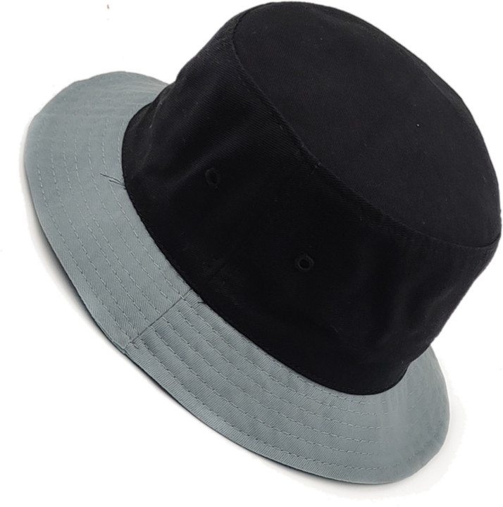 MEN S Solid Bucket hat , Round Caps 