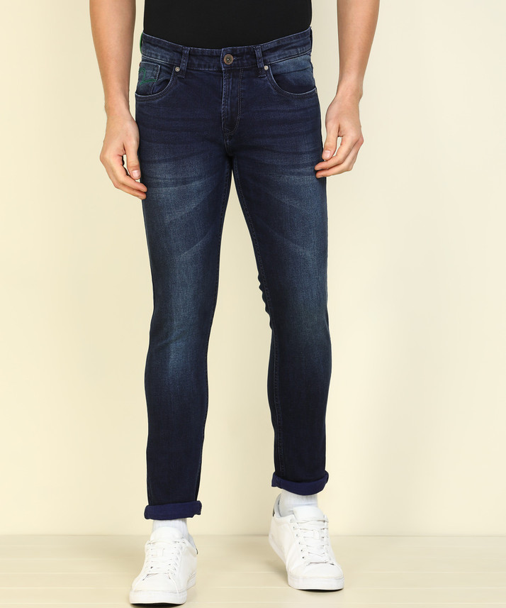 Spykar Slim Men Blue Jeans - Buy Spykar 