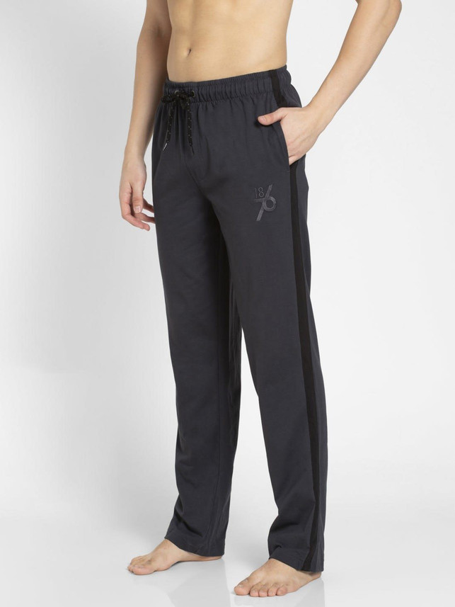 JOCKEY Solid Men Grey Track Pants - Buy 