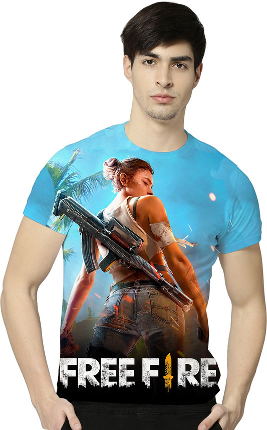 STAND OUT Printed Men Round Neck 