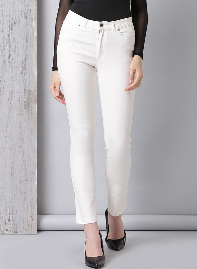 Lakshita Women White Jeans - Buy 