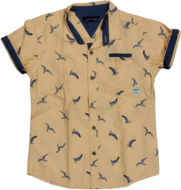 UC UNDERCUT Boys Printed Party Beige 