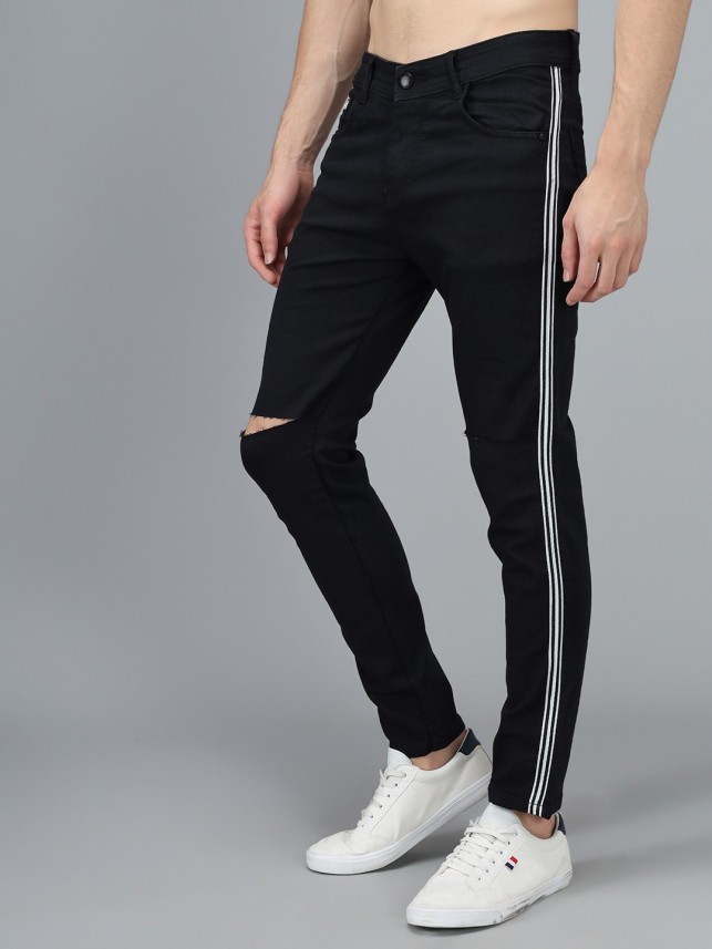 side stripe jeans flipkart