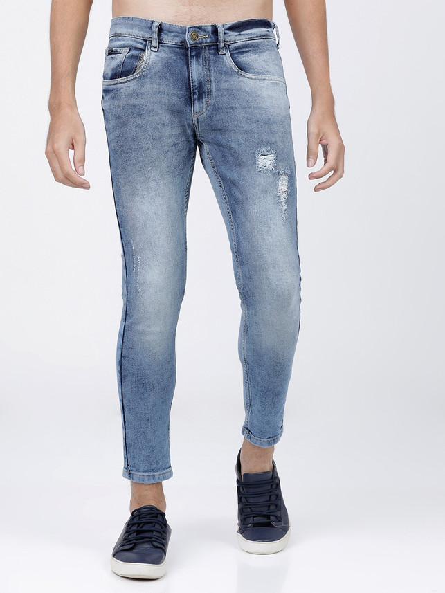 HIGHLANDER Tapered Fit Men Blue Jeans 