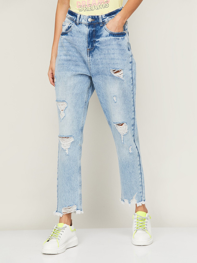 GINGER Regular Women Blue Jeans - Buy 