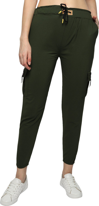 Girls green joggers Clearance