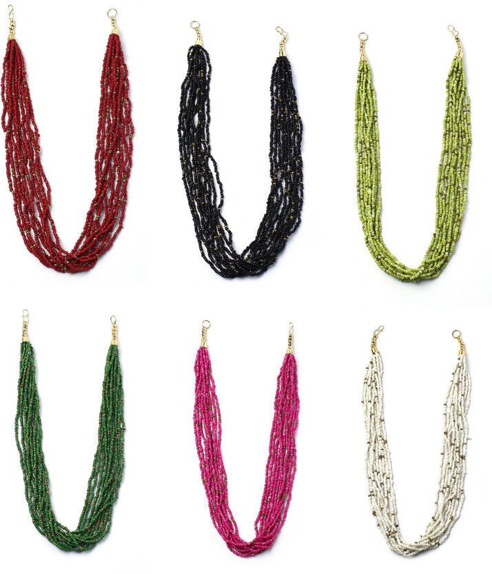KONTAZ Moti Mala Necklace for Girls and 