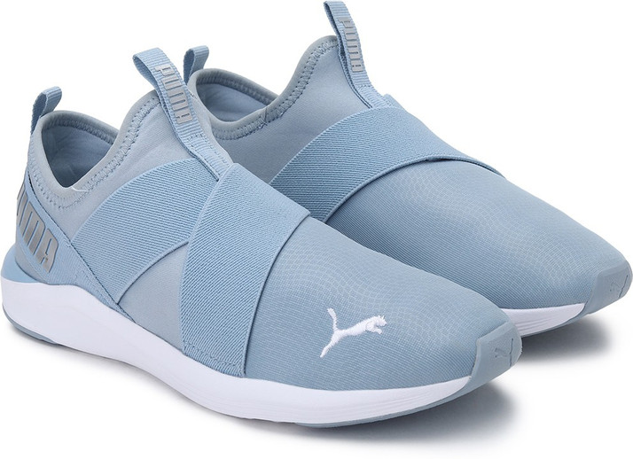 women's puma prowl slip on metallic sneakers