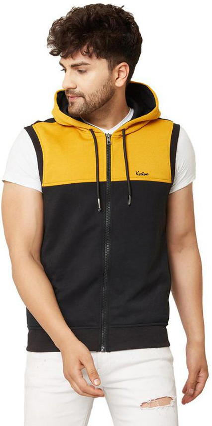sleeveless hoodie flipkart